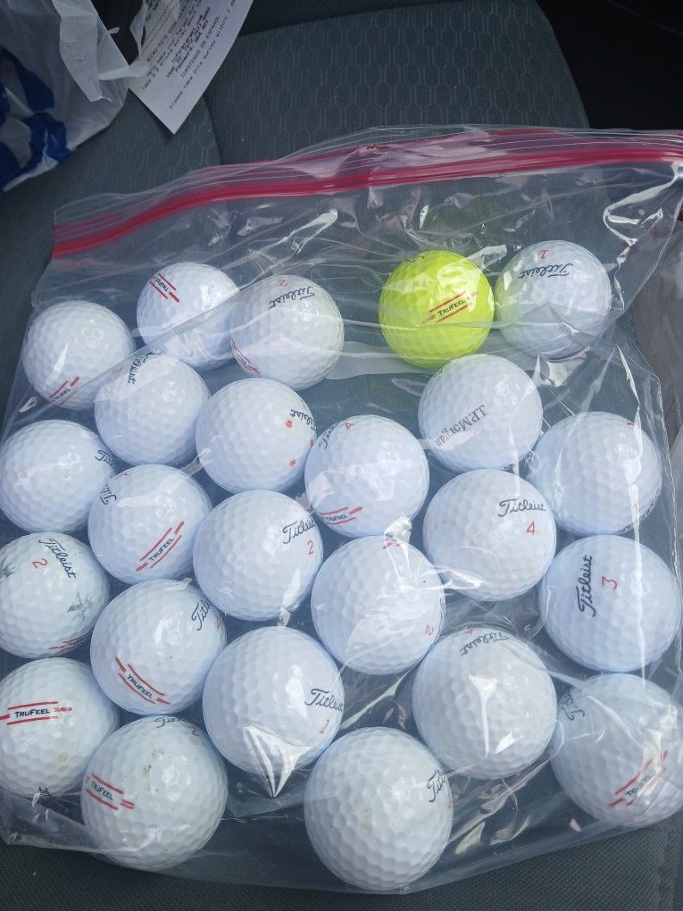 Golf Balls Titleist Trufeel