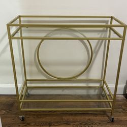 Beautiful Art Deco Bar Cart