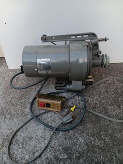 WMC Clutch Motor Industrial Sewing Machine Transmitter CS-4002-6 400W 3400RPM #5