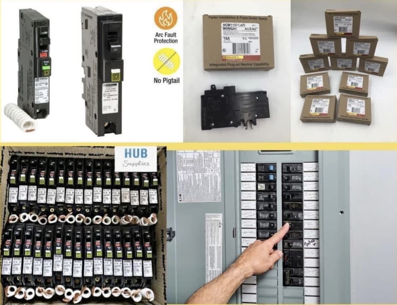 Se Compra    Circuit breaker   Arc faults   Siemens   Square d   