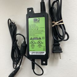DirecTV AC Adaptor Power Cord. Model: EPS10R3-15. Input: 120V, 0.5A – Output: 12V, 1.5A, 18W