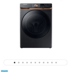 Samsung Smart Front Load Washer and Smart Electric Dryer