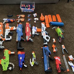 Nerf Guns & Nerf Bullets 