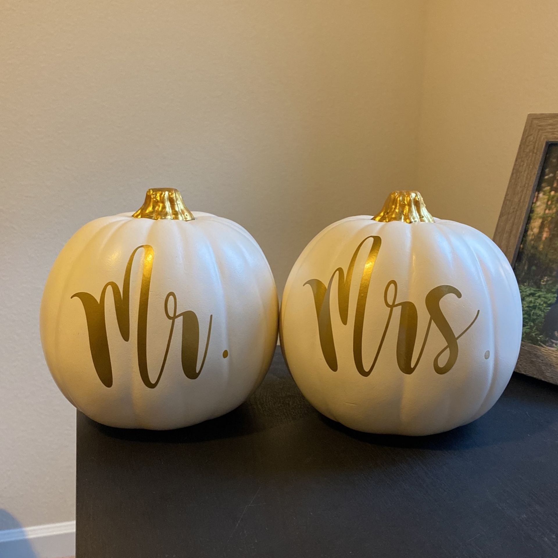 Wedding Pumpkins