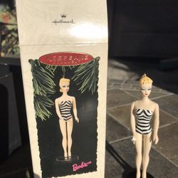 Hallmark Barbie Christmas Ornaments 