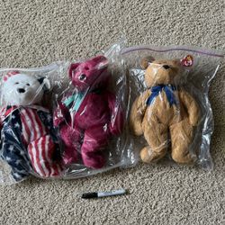 New With Tag 14” TY Beanie Buddies