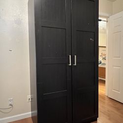 Dark Brown Ikea Pax Closets System 