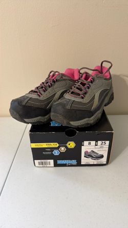 Brahma Steel Toe Work Shoes - Sarah St - Women's Size 8