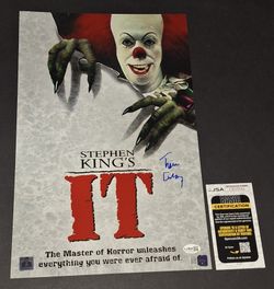 🔥 Tim Curry autographed 11x17 JSA COA 🔥
