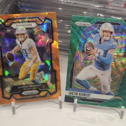 Justin Herbert Prizm Chargers