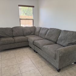 Gray Corner fabric  Sofa
