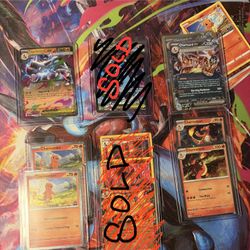 Charizard Charmander Charmeleon Small Promo Collection