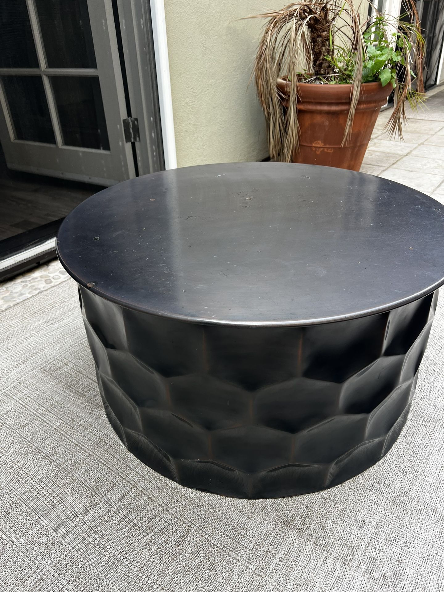 Metal Coffee Table 