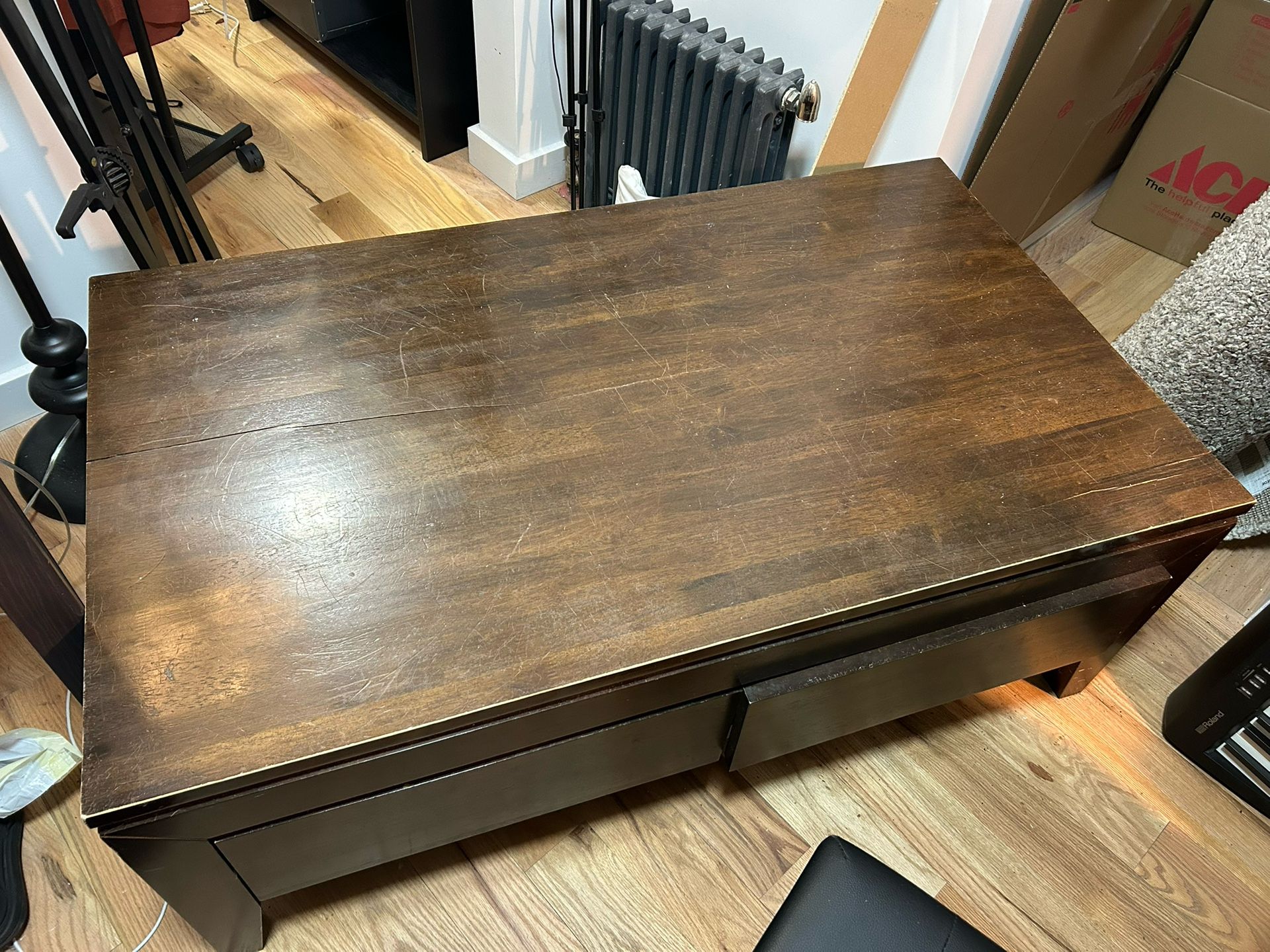 Solid Wood Coffee Table
