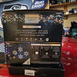 Christmas Projector And Front Light Set