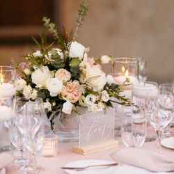 Wedding Table Number Signs 