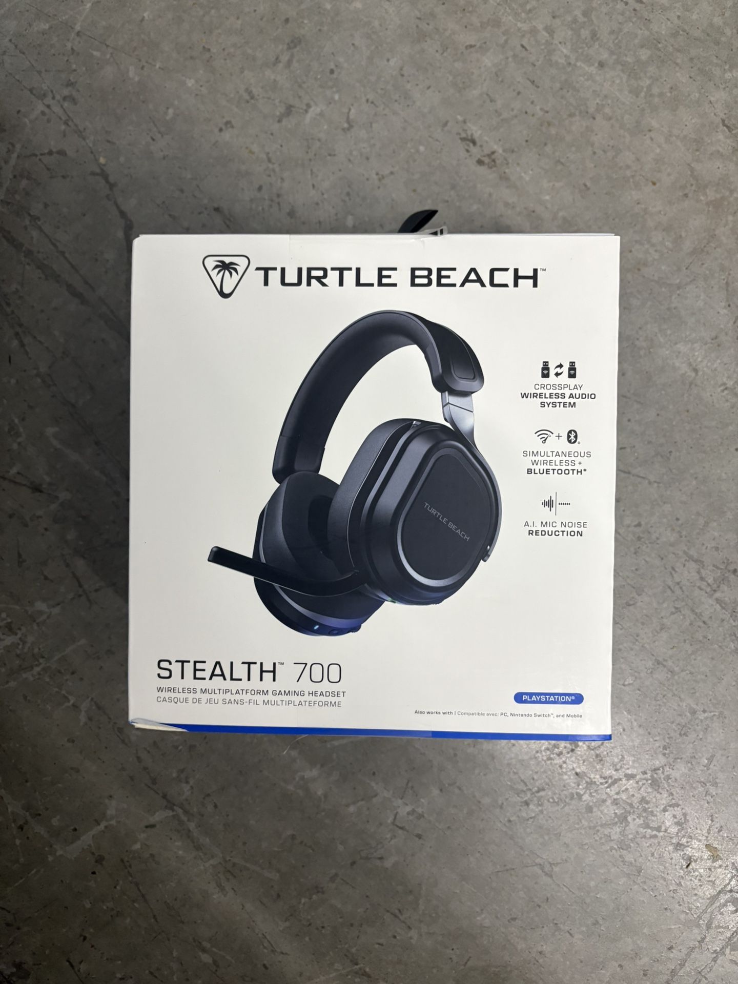 Turtle Beach Stealth 700 Gen 3 Wireless Gaming Headset PlayStation - Black