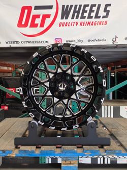 New TIS 548BM (20x12) (6x135/6x139.7) (Tahoe, Silverado, Toyota, Ford F150) Sale!!!($1049/Set)