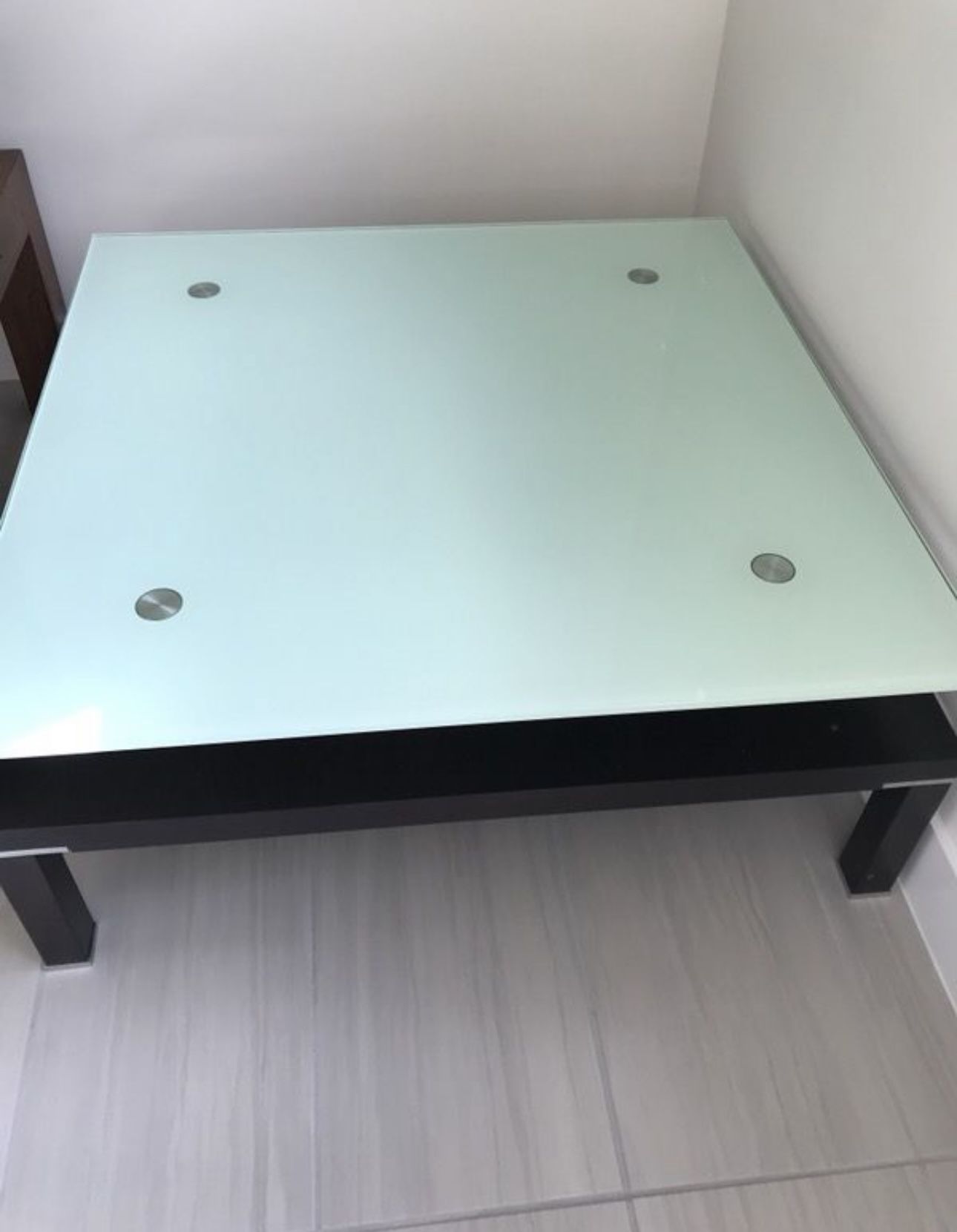 NEED TO GO BY TOMORROW!!! Living Room Glass Table