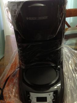 Black and decker coffee maker
