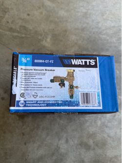 Watts 3/4 in. Bronze Anti-Siphon Pressure Vacuum Breaker with Quarter Turn Shutoff and Tee Handles, Freeze Sensor