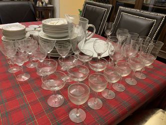 Vintage Fine Crystal Glassware Reduced for quick sale. Serious buyers please message me for special rates.