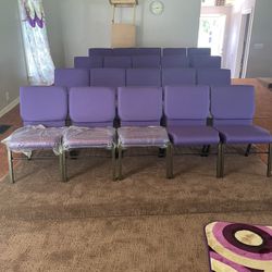 40 Sillas Para Iglesia están nuevas 