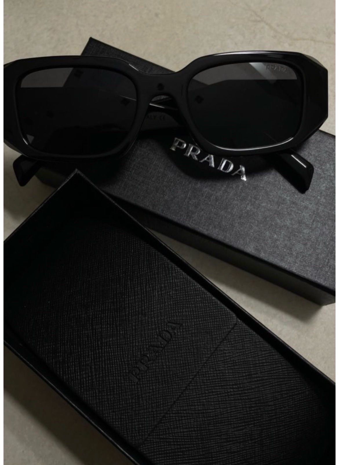 Prada black sunglasses