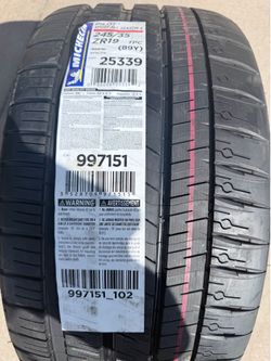 Michelin pilot sport AS 245/35ZR19