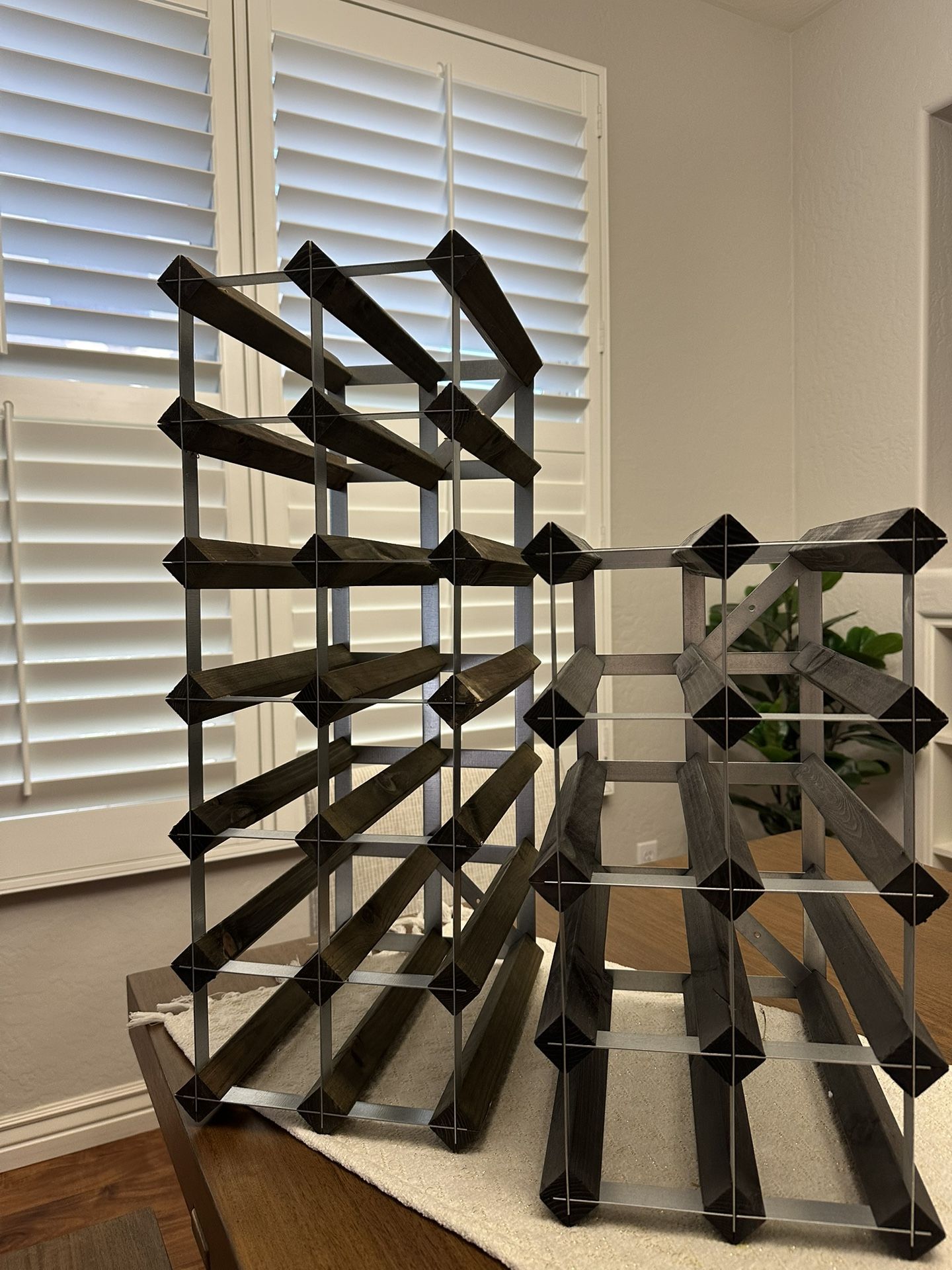 Wine Racks - Wood And Metal