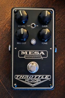 MESA Engineering Throttle Box Analog Distortion/Overdrive True Bypass TX-011230