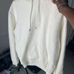 Dior Hoodie Off White Size Med