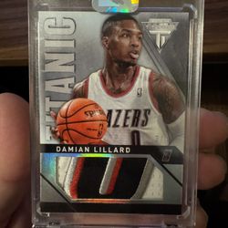 Damian Lillard Titanic Relic Patch /5