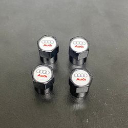 Audi Valve Stem Caps Set Of 4 New 