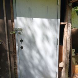 Metal Shop Door