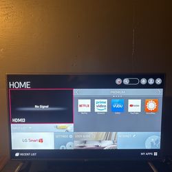 LG flat Screen TV 