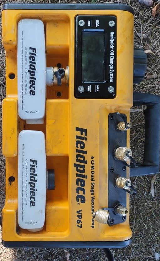 Fieldpiece VP87 – 8 CFM Vacuum Pump