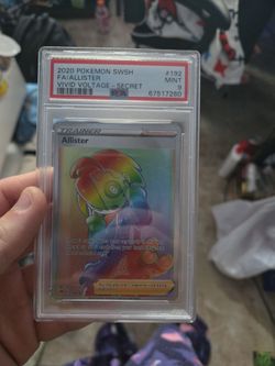 Allister Vivid Voltage Secret PSA 9