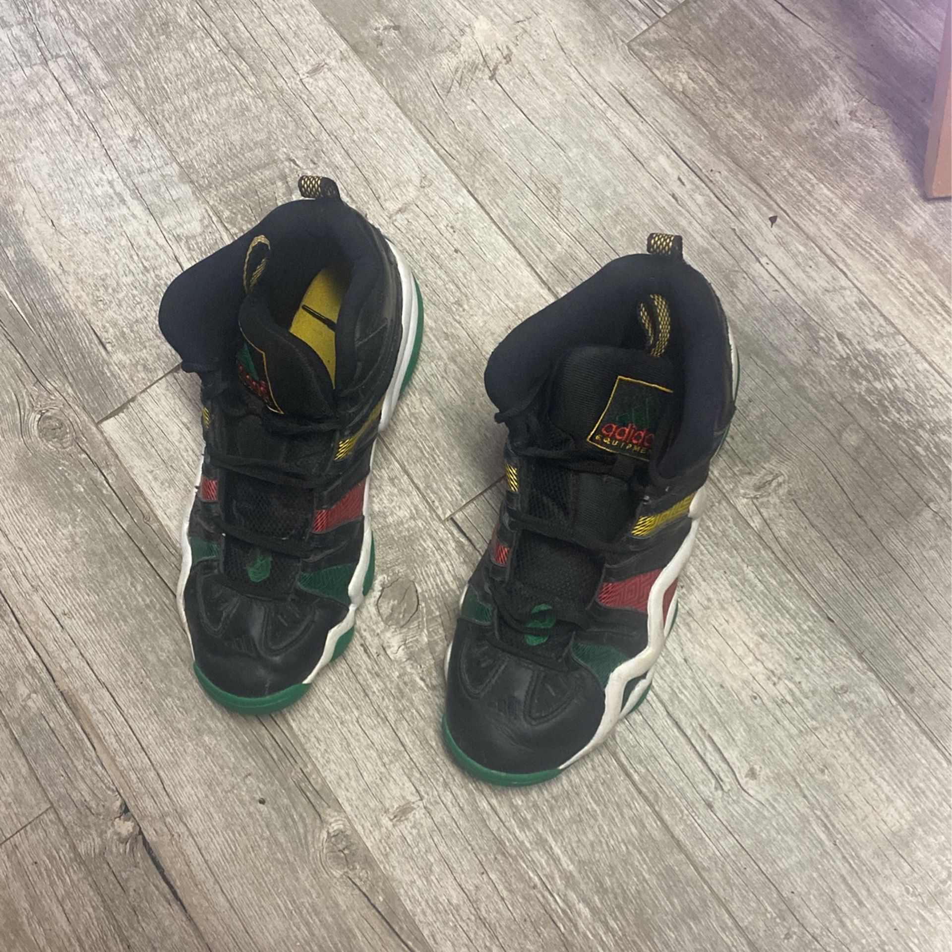Adidas Crazy 8 Rasta Size 11 Men’s High Tops