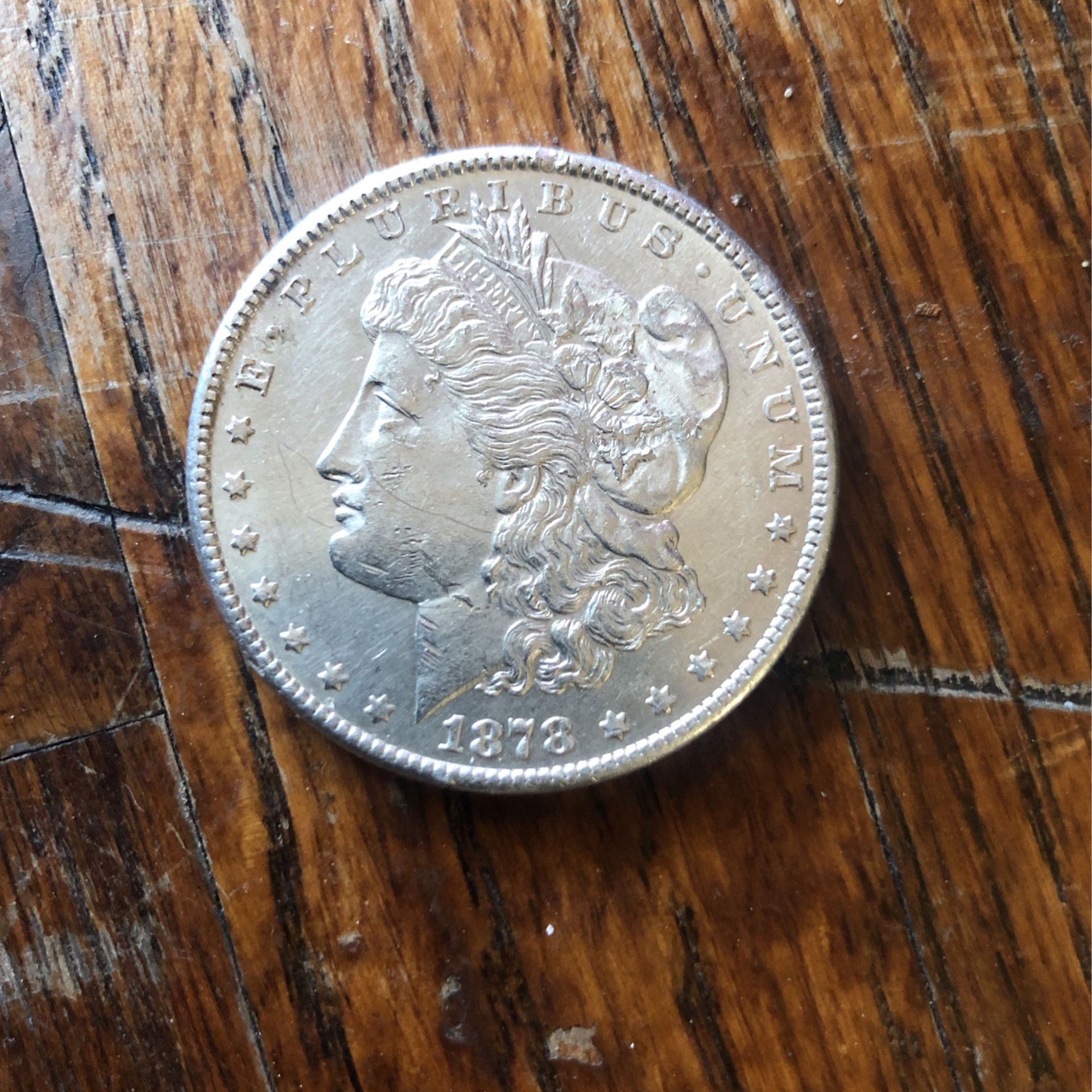 1878 Silver One Dollar Coin