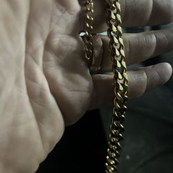 10K Gold Miami Cuban Link Chain - Hollow