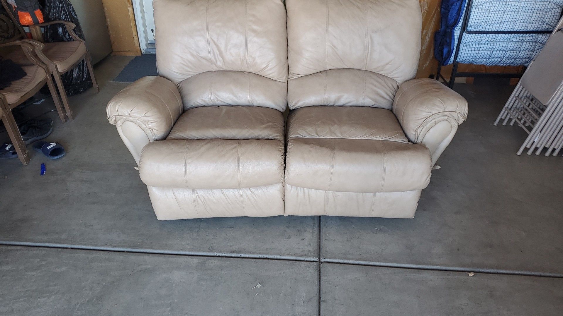 Loveseat recliner sofa