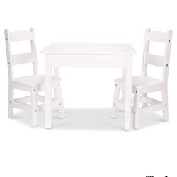 Melissa & Doug toddler table And 2 Chairs 