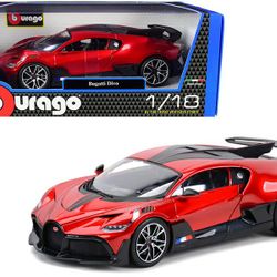 BburagoBugatti Divo Red Metallic with Carbon
