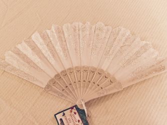 Wedding/event fabric fans