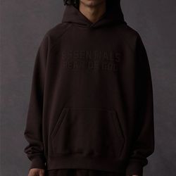 Fear of God ESSENTIALS Plum Hoodie /XXL-M-S sizes only