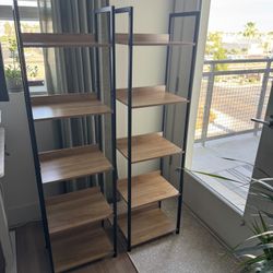 5 tier bookshelves 
