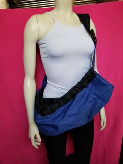 NEW Outward Hound Dog Backpack Blue Sling Saddle Bag Pet Travel Gear Hiking Carrier