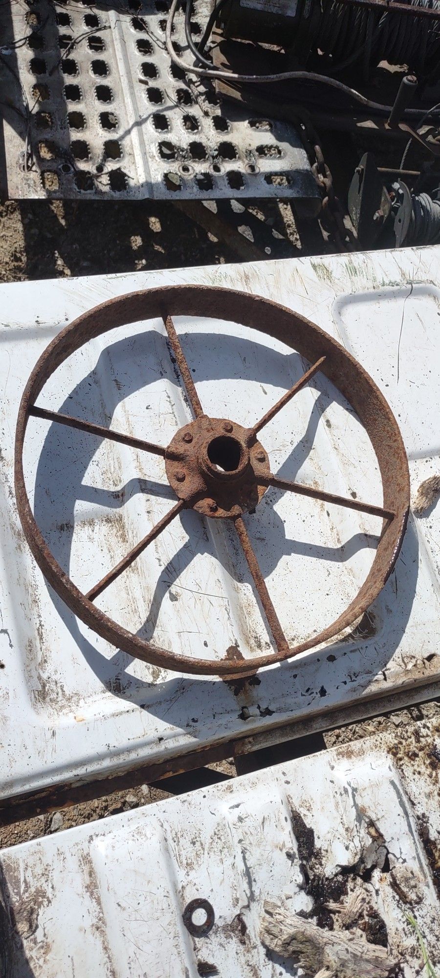 Antique Wagon Wheel