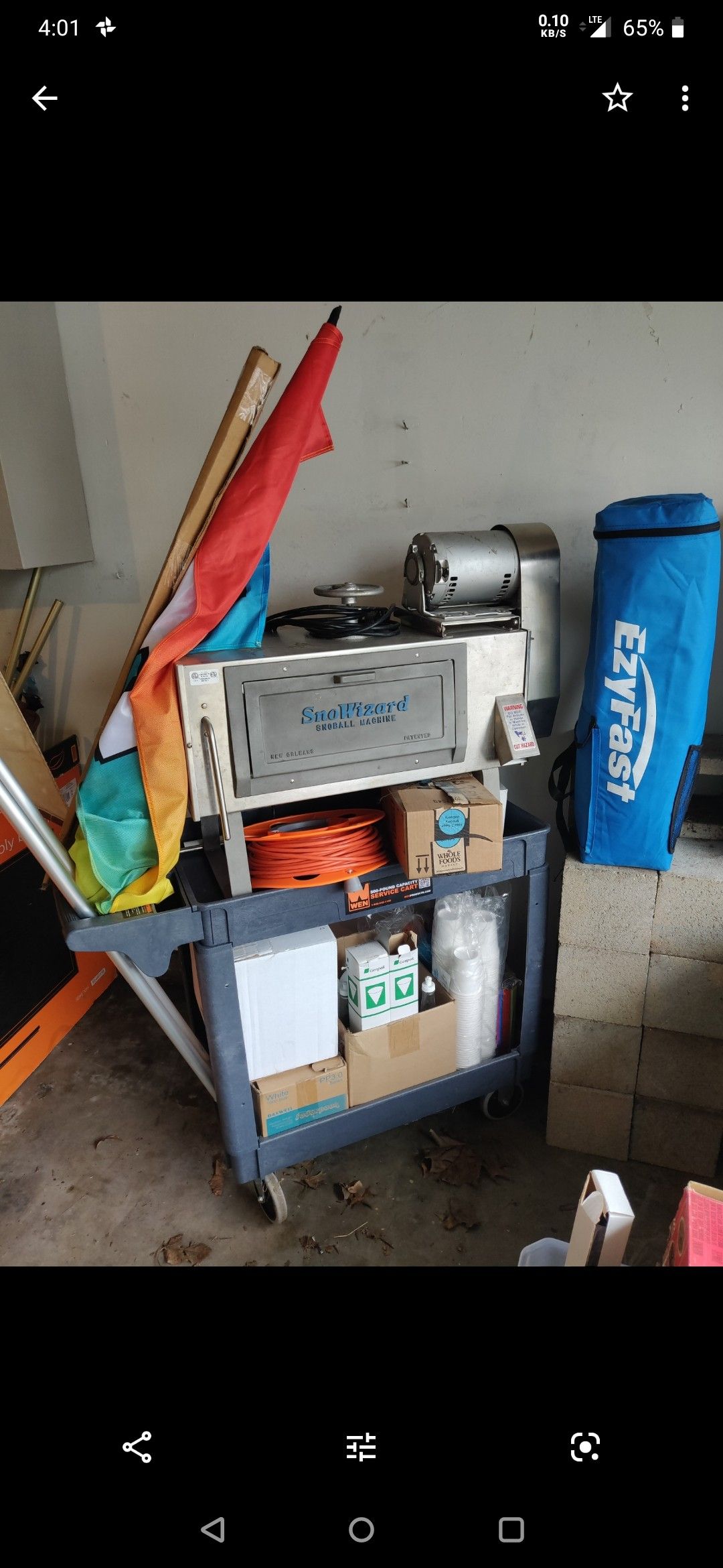 Snowizard New Orleans Shaved Ice Snocone Machine (Snowcone) for Sale in